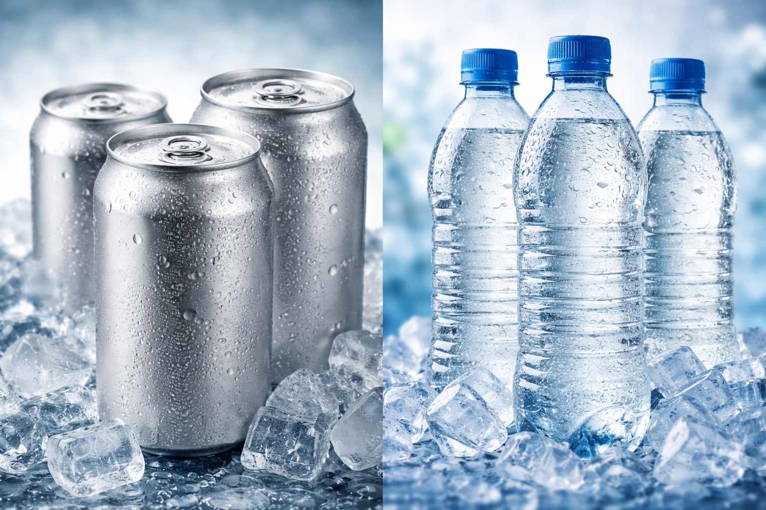 Beverage Packaging: Aluminium Cans vs. Plastic Bottles